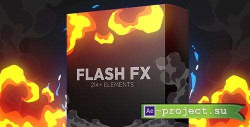Videohive: Flash Fx Elements | Hand Drawn Bundle Pack - Motion Graphics 