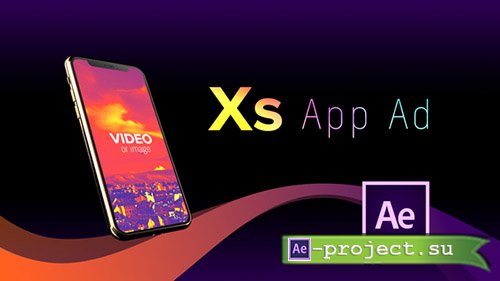 Videohive: Phone Xs App Ad - Project for After Effects 