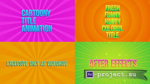 Videohive: Candy Titles 22590467 - Project for After Effects 