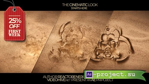 Videohive: Sand Logo Opener - Project for After Effects 