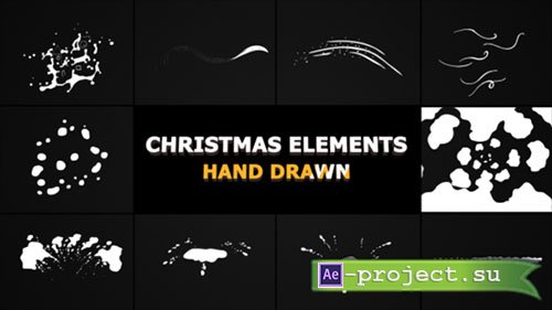 Videohive: Winter Snow Elements - Project for After Effects 