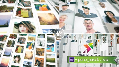 Videohive: Multi Images Fold Reveal - Project for After Effects 