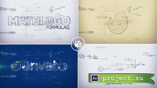 Videohive: Math Formulas Logo Reveal - Project for After Effects 