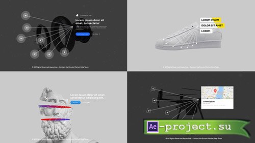Videohive: Multi Target Call Out Titles & Elements - Project for After Effects 