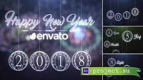 Videohive: Happy New Year Countdown 9791533 - Project for After Effects 