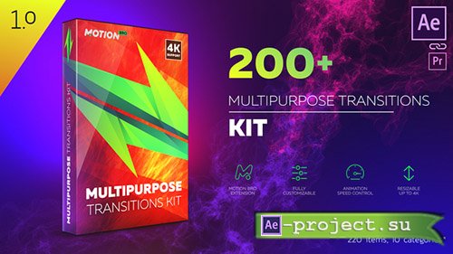 Videohive: Transitions 22613802 - Project for After Effects 