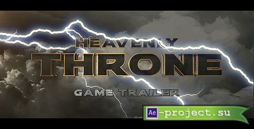 Videohive: Cinematic Game Trailer - Project for After Effects 