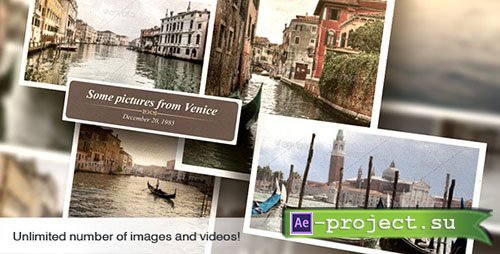 Videohive: Photos of my life - Project for After Effects 
