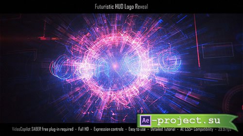Videohive: Futuristic HUD Logo Reveal - Project for After Effects 