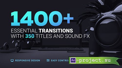 Videohive: Transitions 20139771 (With 24 September 18 Update) - Project for After Effects 