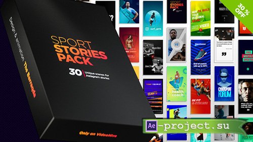 Videohive: Sport Stories Pack - Project for After Effects