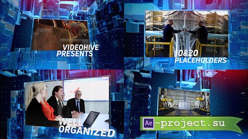 Videohive: Glass Corporate Slideshow 22448540 - Project for After Effects 