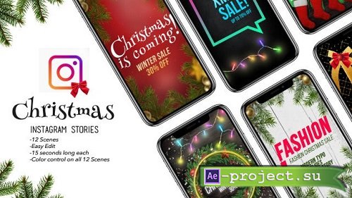 Christmas Instagram Stories 142071 - After Effects Templates
