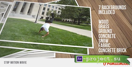 Videohive: Stop Motion Movie - Project for After Effects 
