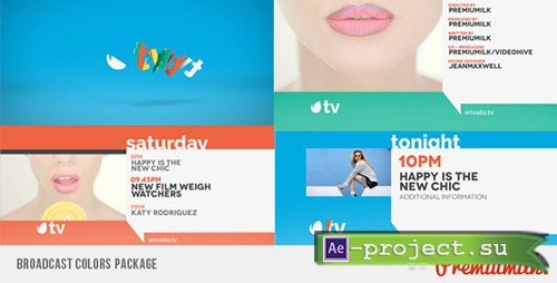 Videohive: Broadcast Colors Package - Project for After Effects 