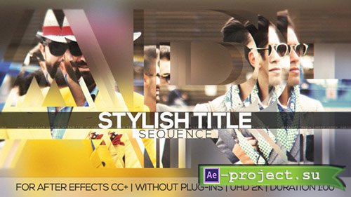 Videohive: Title Sequence - Project for After Effects 
