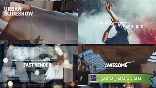 Typo Urban Slideshow 126027 - After Effects Templates