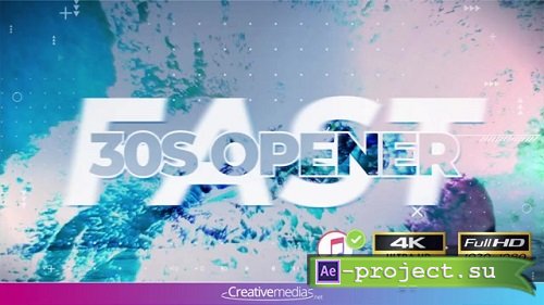 Fast 30S Opener 098186994 - After Effects Templates