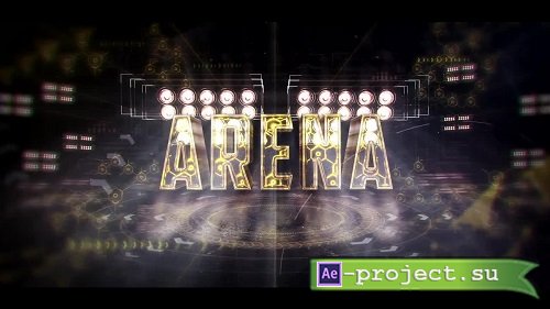 Sci-Fi Sports Arena Logo 128857 - After Effects Templates