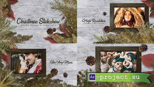 Videohive: Christmas - A Slideshow - Project for After Effects 