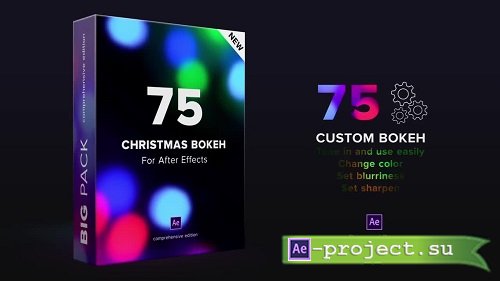 Christmas Custom Bokeh Pack 144490 - After Effects Templates