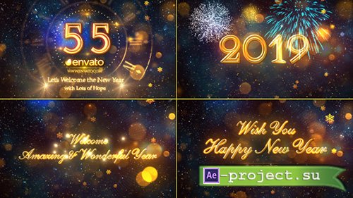 Videohive: New Year Countdown 2019 19078767 - Project for After Effects 