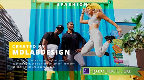 Videohive: Fashion Slideshow 22931965 - Project for After Effects 