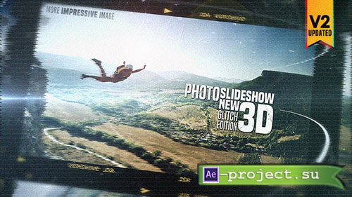 Videohive: Photo Slide Show 3D New Glitch Edition - Project for After Effects 