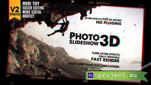 Videohive: Photo Slideshow 3D 2020542753 - Project for After Effects 