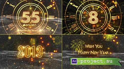 New Year Countdown 2019 21080880 - Project for After Effects (Videohive)