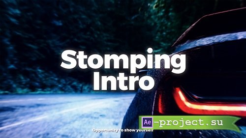 Stomping Intro - Project for After Effects (Videohive)