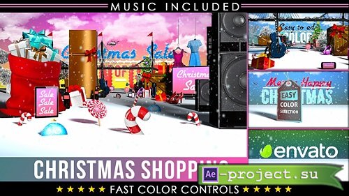 Christmas Sale Shopping Promotion - Project for After Effects (Videohive)