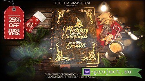 Christmas Pop Up Book 22956981 - Project for After Effects (Videohive) 