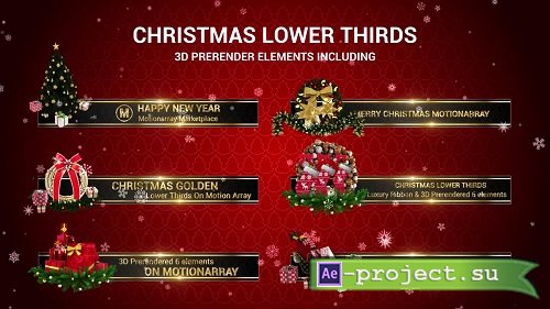 Christmas Lower Thirds 146582 - After Effects Templates