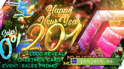 Videohive: New Year Pack - Logo Reveal, Sale and Event Promo - Project for After Effects 