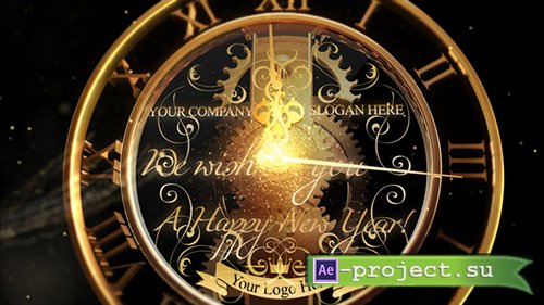 Videohive: New Year Countdown Clock 2019 V2 - Project for After Effects 