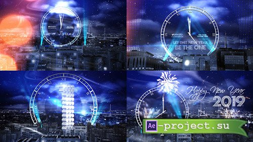 Videohive: New Year Eve Countdown 2019 - Project for After Effects 