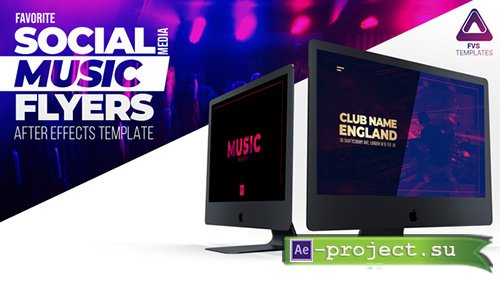 Videohive: Music Action Flyer Pack - Project for After Effects 