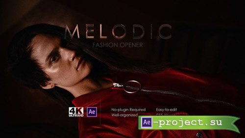 Videohive: Melodic Fashion Opener - Project for After Effects 
