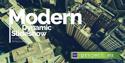 Videohive: Modern Dynamic Slideshow 21033655 - Project for After Effects 