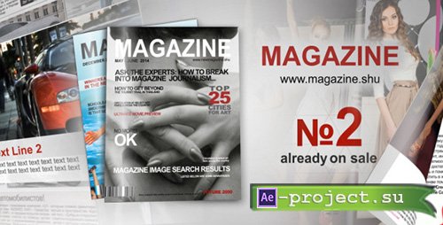Videohive: New Magazine N2 - Project for After Effects 
