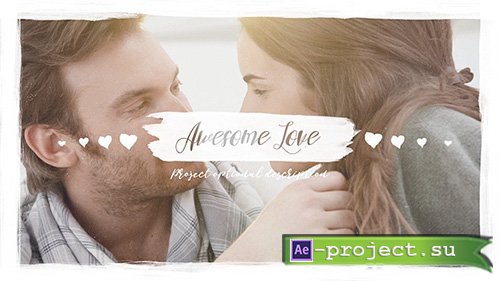 Videohive: Awesome Love - Project for After Effects 