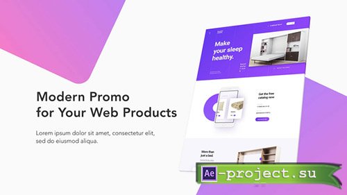 Videohive: Modern Website Promo - Project for After Effects 
