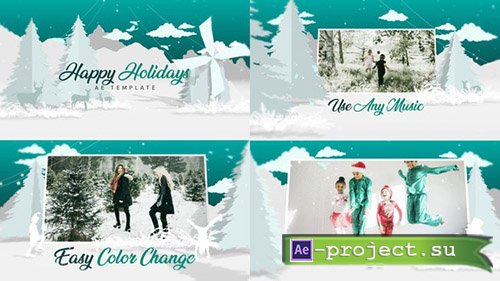 Videohive: Christmas - White - Project for After Effects 