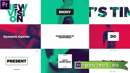 Videohive: Dynamic Opener for Premiere Pro Templates 