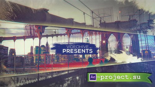 Videohive: Ink Parallax Slideshow 22049960 - Project for After Effects 