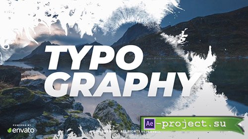 Videohive: Ink Typography - Project for After Effects 