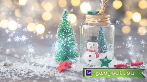 Videohive: Holiday Particle Transitions - Project for After Effects 