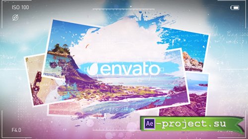 Videohive: Vacation Grunge Album - Project for After Effects 