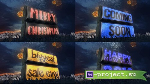 Videohive: Happy New year 23033713  - Project for After Effects